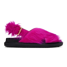 마르니 Marni Pink Fussbett Sandals 231379F124013