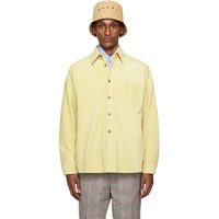 마르니 Marni Yellow Pyramid Leather Shirt 241379M192003