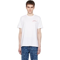 마르니 Marni White Printed T-Shirt 232379M213019
