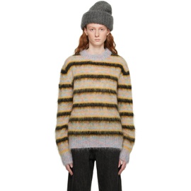 마르니 Marni Multicolor Striped Sweater 231379F096014