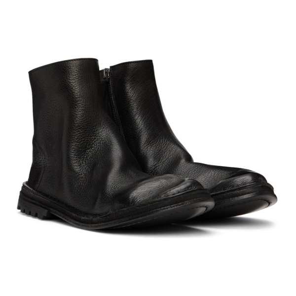  Marsell Black Fungaccio Boots 231349F113017