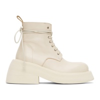 Marsell 오프화이트 Off-White Microne Ankle Boots 221349F113008