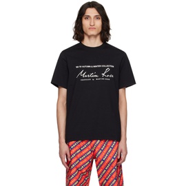 마틴 로즈 Martine Rose Black Printed T-Shirt 241892M213014