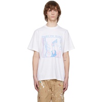 마틴 로즈 Martine Rose White Graphic T-Shirt 231892M213009