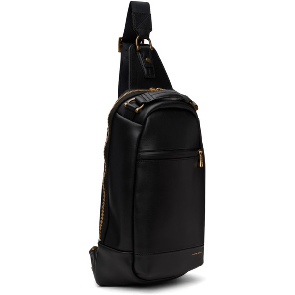  Master-piece Black Gloss Sling Bag 241401M170003