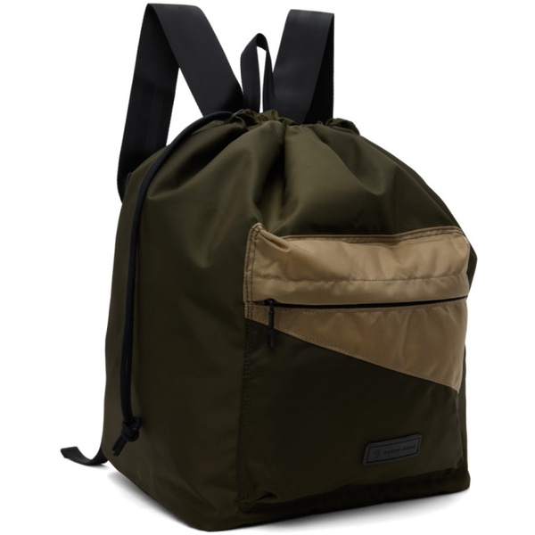  Master-piece Khaki Slant Backpack 232401M166041