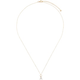 Mateo Gold Diamond Initial Necklace, A Z 242245F010010