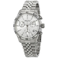 Mathey-Tissot MEN'S Type 22 Chronograph Stainless Steel Silver Dial H1822CHAS