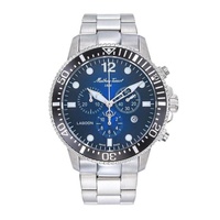 Mathey-Tissot MEN'S Lagoon Chronograph Stainless Steel Blue Dial Watch H123CHABUN