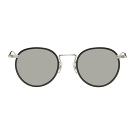 마츠다 Matsuda Black & Silver M3058 Sunglasses 232167M134019