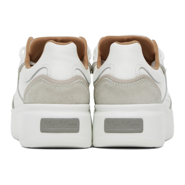  맥스마라 Max Mara White Maxi Active Sneakers 232118F128002