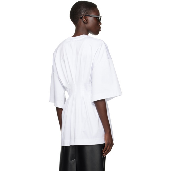  맥스마라 Max Mara White Giotto Body T-Shirt 241118F110007