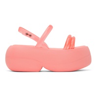 Pink Melissa Airbubble Platform Sandals 231356F124001