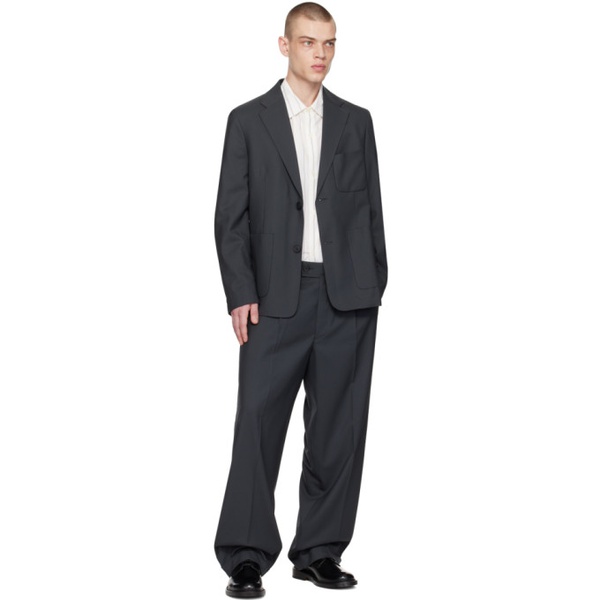  엠에프펜 Mfpen Gray Patch trousers 241505M191008