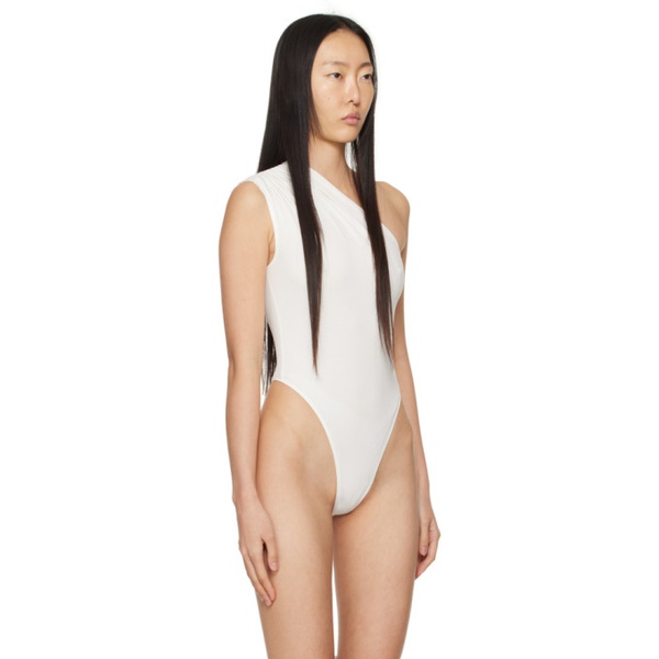  미아우 Miaou 오프화이트 Off-White Jade Bodysuit 241224F358000