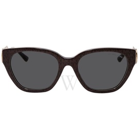 Michael Kors Lake Como 54 mm Brown Sunglasses MK2154 370687 54