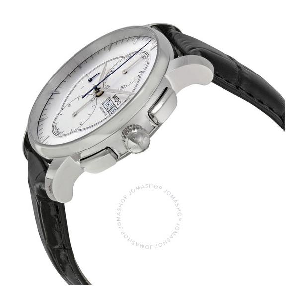  Mido Baroncelli Chronograph Automatic Silver Dial Mens Watch M86074174