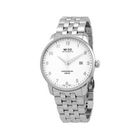 Mido Baroncelli Automatic Chronometer White Dial Mens Watch M0376081101200