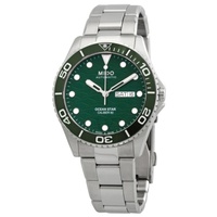 Mido MEN'S Ocean Star Stainless Steel Green Dial Watch M0424301109100