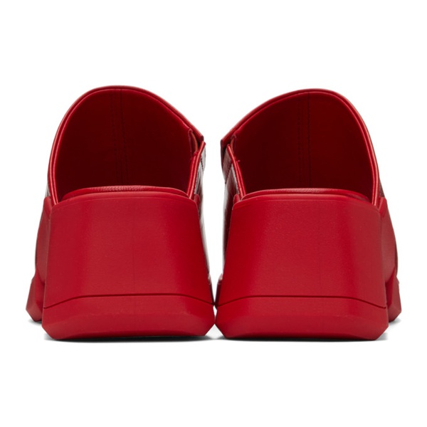  미스타 Miista Red Clarin Mule Sandals 241877F125008