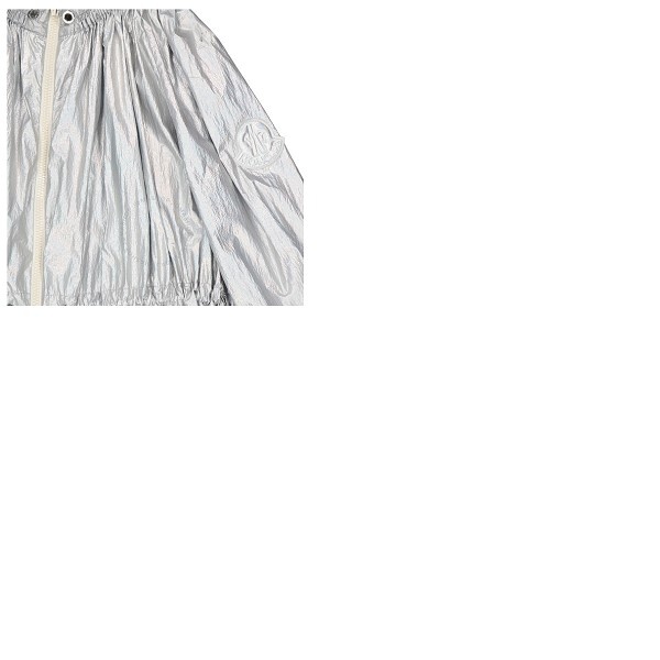 몽클레어 몽클레어 Moncler Ladies Silver Akubens Laminated Nylon Coat G10931C59480-53A48-900