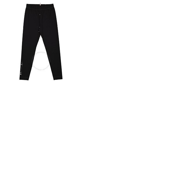몽클레어 몽클레어 Moncler Mens Black Day-Namic Logo-Print Leggings G209Q8H00003-829HC-999
