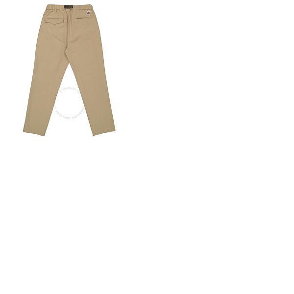 몽클레어 몽클레어 Moncler Mens Camel Belted Tailored Trousers H10912A00020-595UO-220