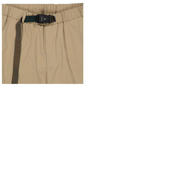 몽클레어 몽클레어 Moncler Mens Camel Belted Tailored Trousers H10912A00020-595UO-220