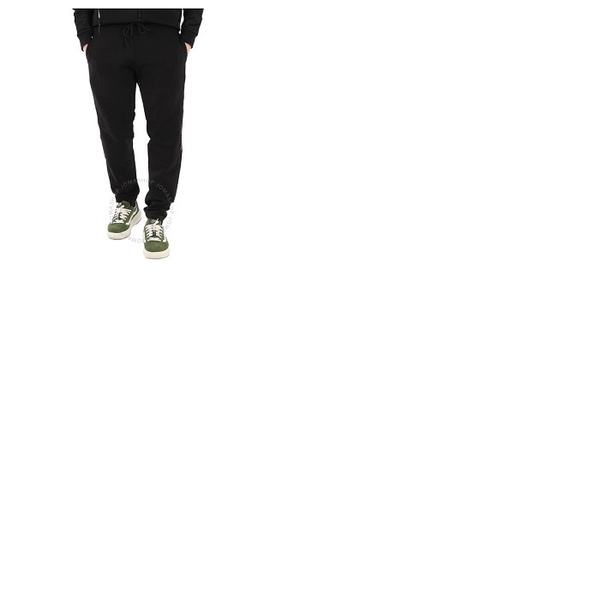 몽클레어 몽클레어 Moncler Mens Black Logo-Patch Sweatpants H10918H00002-809KR-999