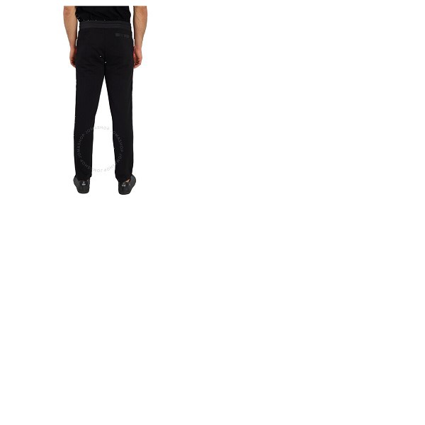 몽클레어 몽클레어 Moncler Mens Black Side Logo Stripe Print Track Pants H10918H00005-809KR-999