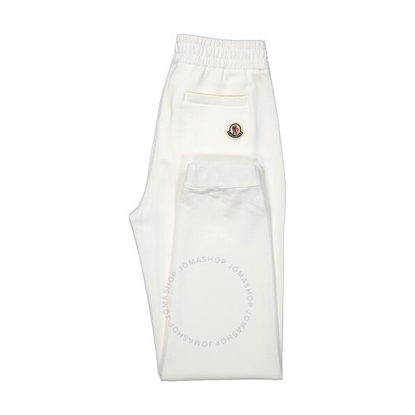 몽클레어 몽클레어 Moncler Ladies White Cotton Jogging Trousers H10938H00017-899M1-032