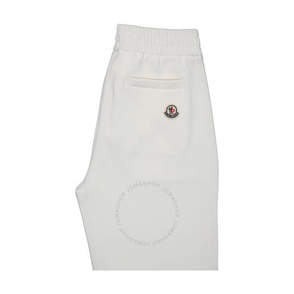 몽클레어 몽클레어 Moncler Ladies White Cotton Jogging Trousers H10938H00017-899M1-032