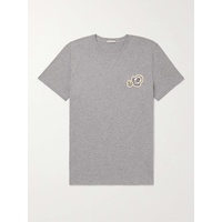 몽클레어 MONCLER Logo-Appliqued Cotton-Jersey T-Shirt 38063312419436756
