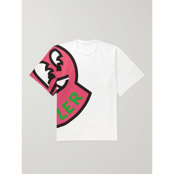 몽클레어 몽클레어 MONCLER Logo-Print Cotton-Jersey T-Shirt 1647597295531713