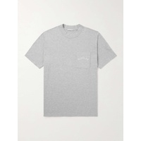 몽클레어 MONCLER Logo-Embroidered Cotton-Blend Jersey T-Shirt 1647597315639129