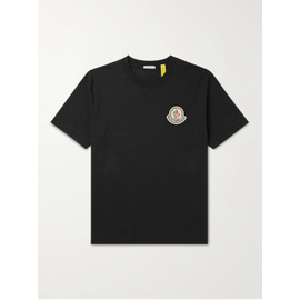 몽클레어 MONCLER GENIUS + Pharrell Williams Logo-Appliqued Cotton-Jersey T-Shirt 1647597323606464