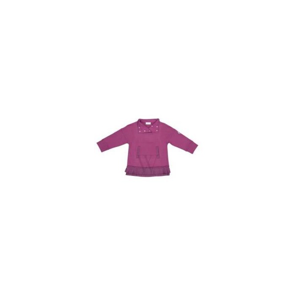 몽클레어 몽클레어 Moncler Girls Purple High Neck Ruffle-Detail Fleece Dress H19548I00002-899KL-644
