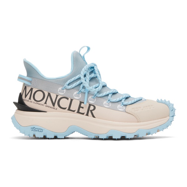 몽클레어 몽클레어 Moncler 오프화이트 Off-White & Blue Trailgrip Lite 2 Sneakers 232111F128000