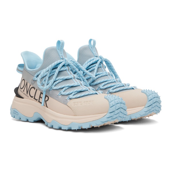 몽클레어 몽클레어 Moncler 오프화이트 Off-White & Blue Trailgrip Lite 2 Sneakers 232111F128000