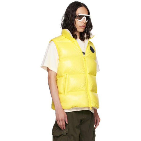 몽클레어 몽클레어 Moncler Yellow Sumido Down Vest 232111M185033