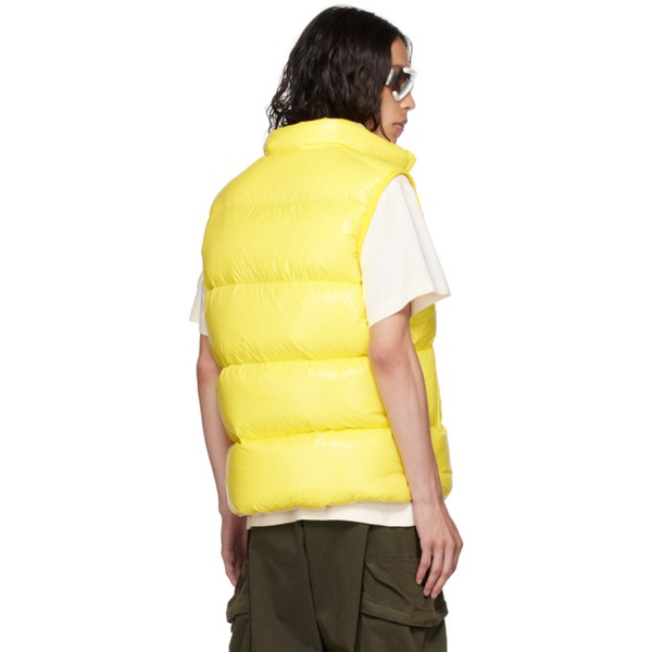 몽클레어 몽클레어 Moncler Yellow Sumido Down Vest 232111M185033