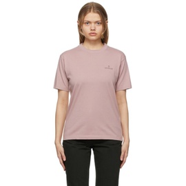 몽클레어 Moncler Pink Logo T-Shirt 221111F110014