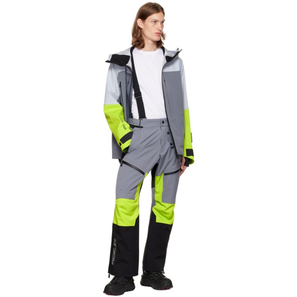 몽클레어 몽클레어 Moncler Grenoble Gray Primaloft Ski Trousers 222826M191002