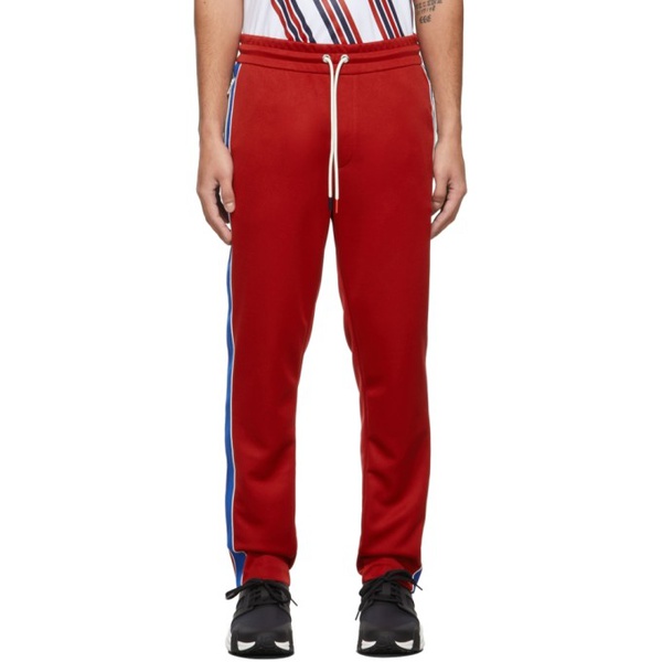 몽클레어 몽클레어 Moncler Red Striped Sweatpants 221111M190002