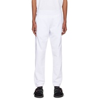 몽클레어 Moncler White Tricolor Lounge Pants 221111M190026