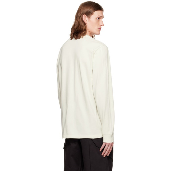 몽클레어 몽클레어 Moncler 오프화이트 Off-White Patch Long Sleeve T-Shirt 222111M213056