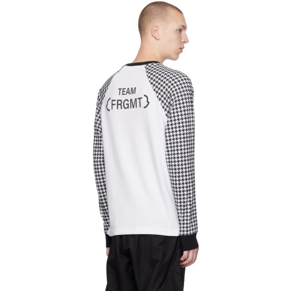 몽클레어 몽클레어 Moncler Genius 7 Moncler FRGMT Hiroshi Fujiwara Black & White Long Sleeve T-Shirt 232127M213001