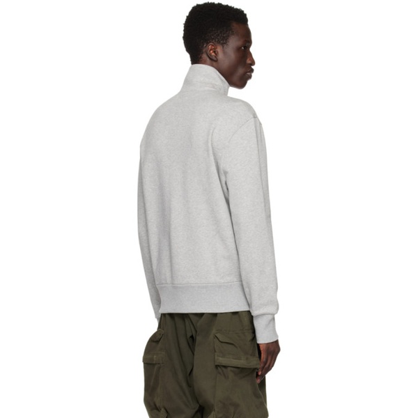 몽클레어 몽클레어 Moncler Gray Zip-Up Sweater 231111M202014