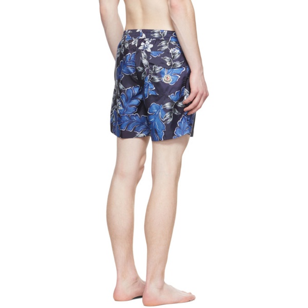 몽클레어 몽클레어 Moncler Navy Polyester Swimsuit 221111M208027