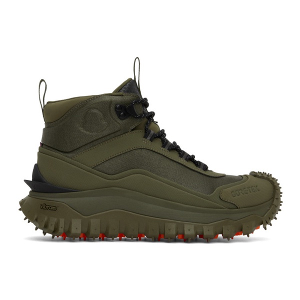 몽클레어 몽클레어 Moncler Khaki Trailgrip GTX Sneakers 222111M255003